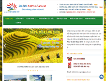 Tablet Screenshot of dulichsapalaocai.net